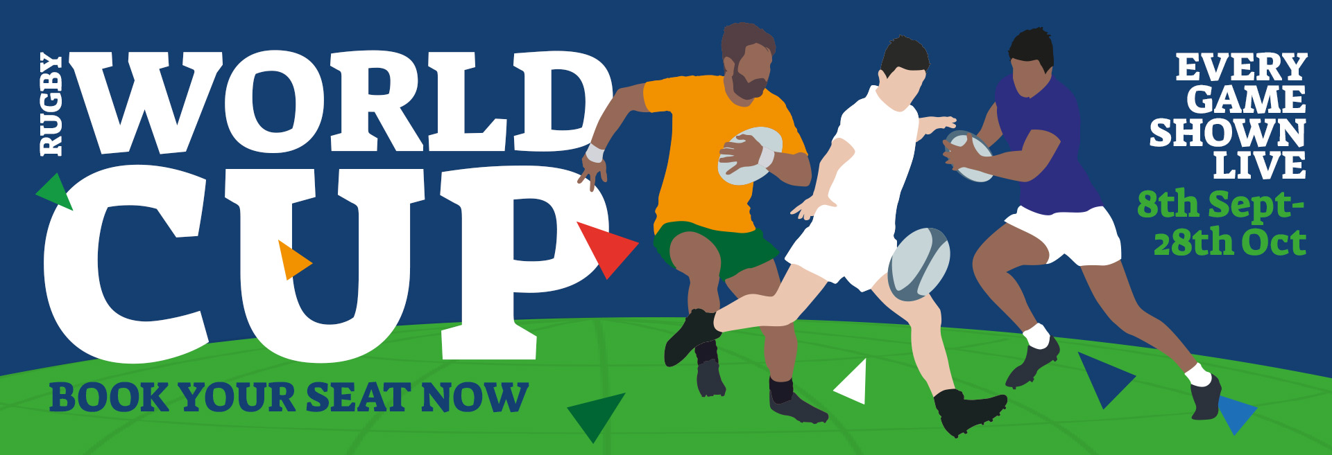 Watch the Rugby World Cup at The Eagle