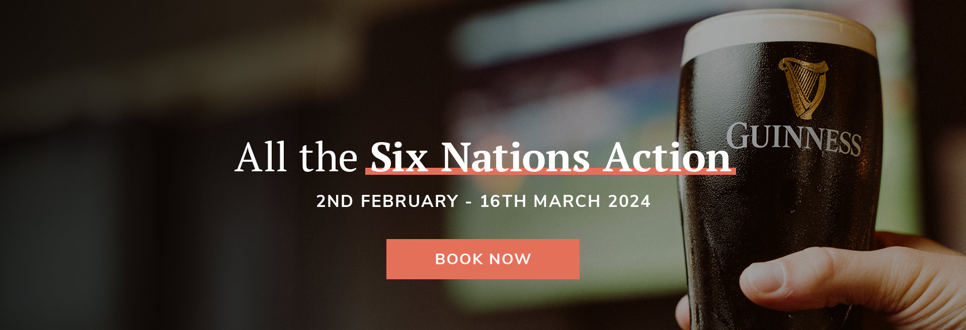 Rugby Six Nations 2024 at The Eagle